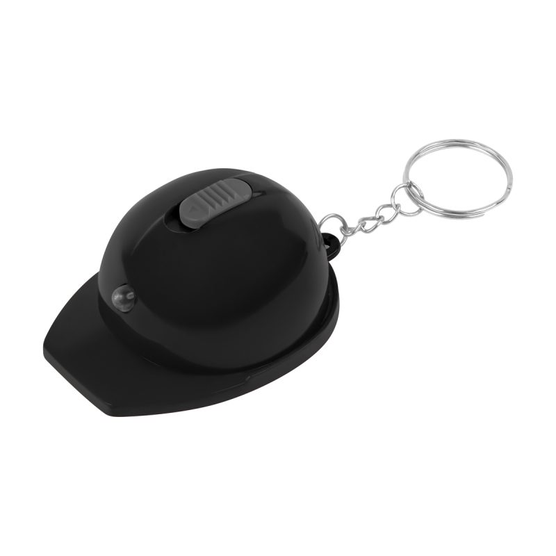 LLAVERO DESTAPADOR CON LUZ ARÁN - NEGRO