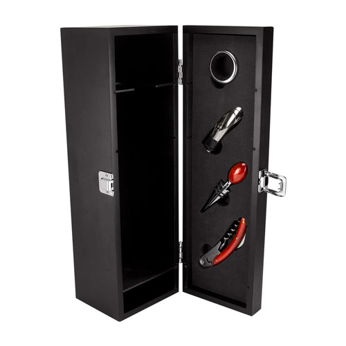 SET PARA VINOS CABERNET - NEGRO