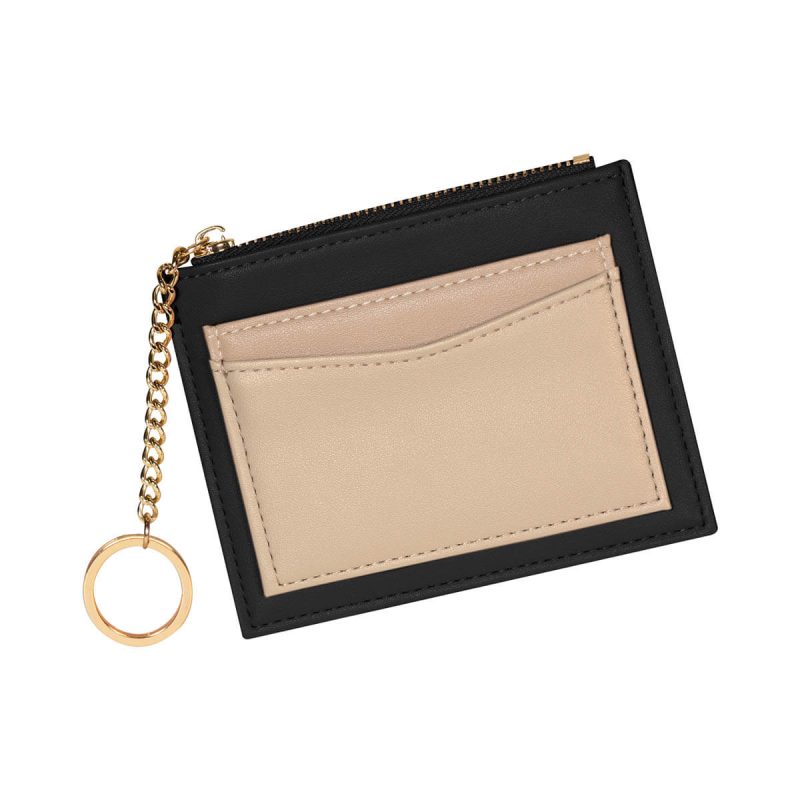 CARTERA MONEDERO IRIS - NEGRO